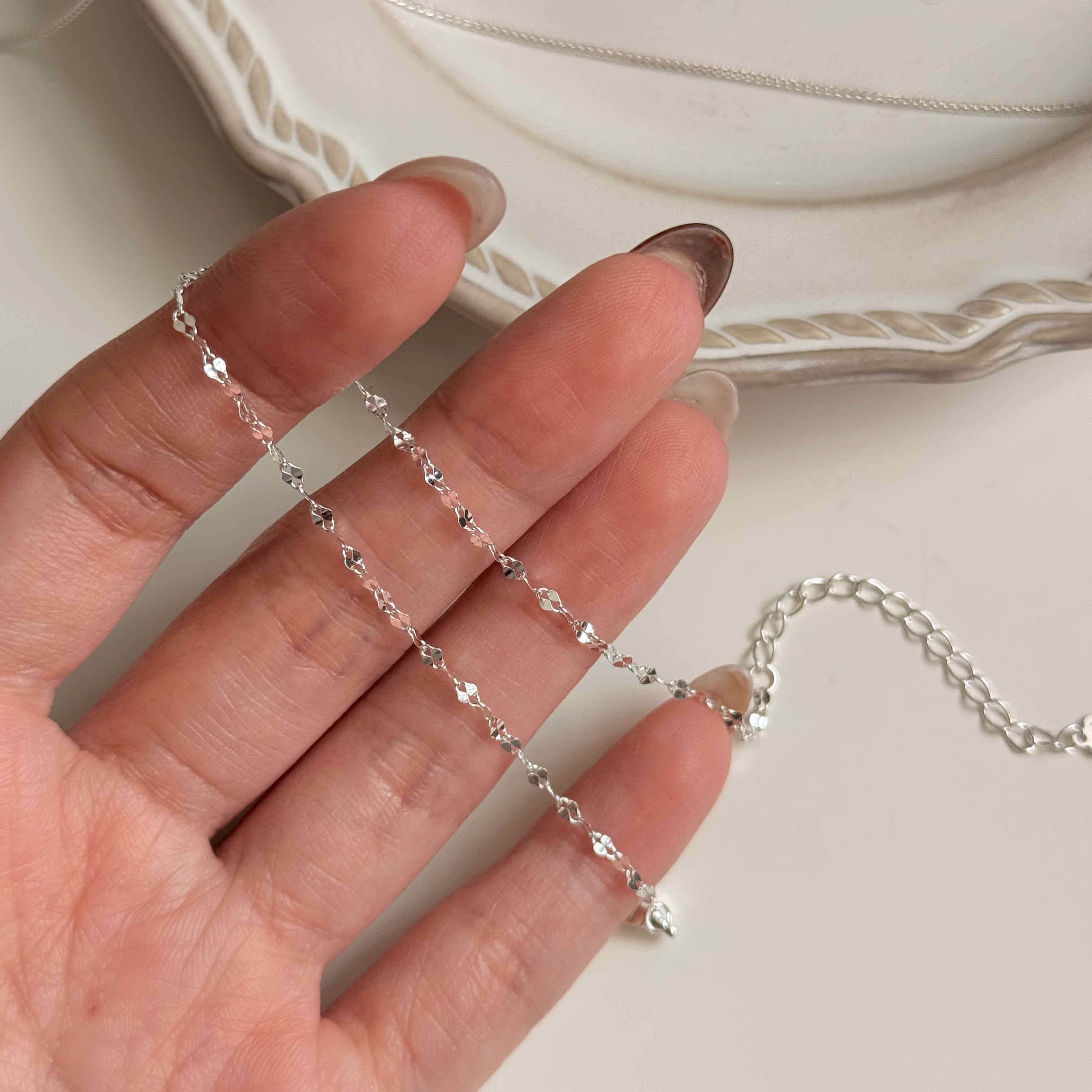 🇰🇷925 silver 波光粼粼 手鍊