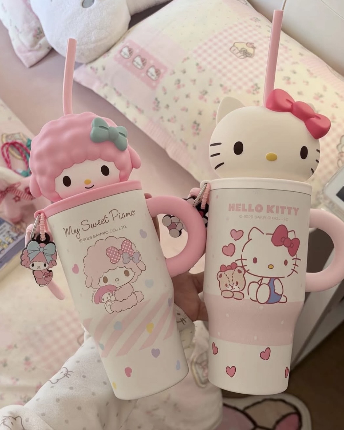 Sanrio 三麗鷗 Hello Kitty 凱蒂貓 冰霸杯 保溫杯 580ml 五款