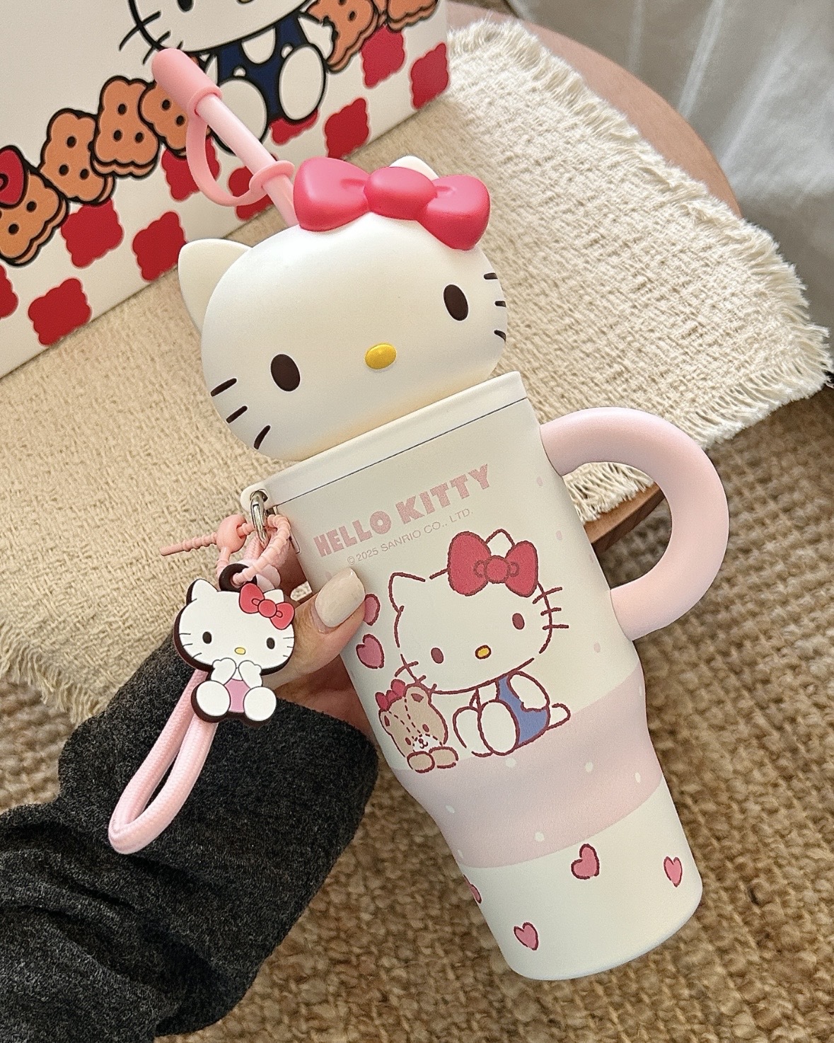Sanrio 三麗鷗 Hello Kitty 凱蒂貓 冰霸杯 保溫杯 580ml 五款