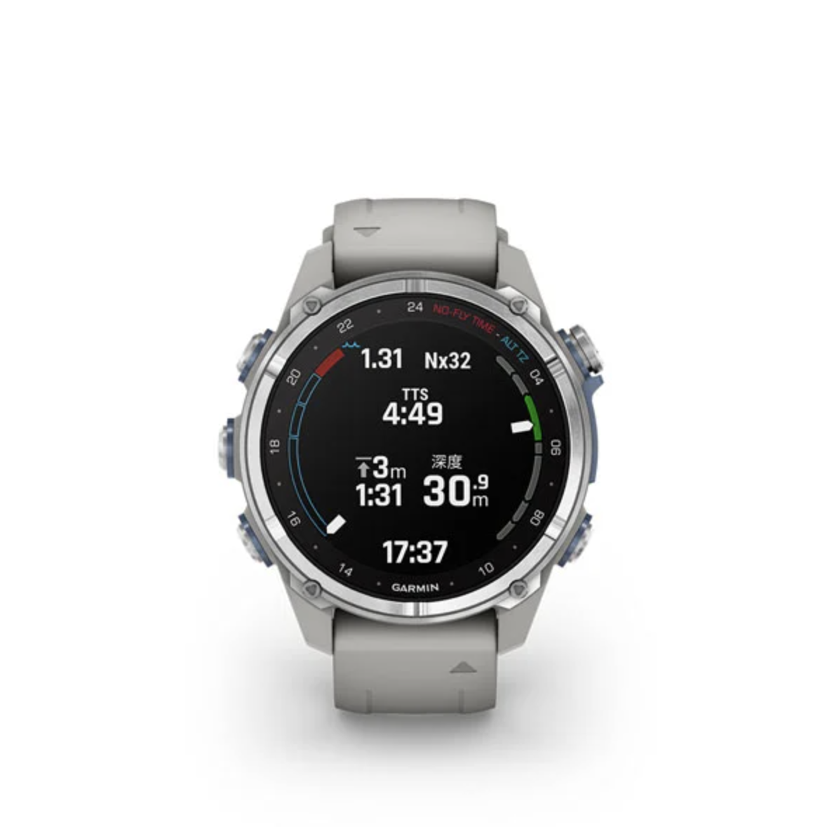 下星期到貨 - Garmin Descent Mk3 - 43mm Sapphire Gray 多功能運動及潛水電腦錶 (中英文版本)