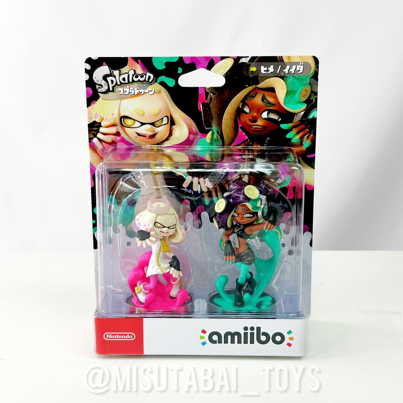 Nintendo Amiibo JP Splatoon Hime/Iida Figure 539523