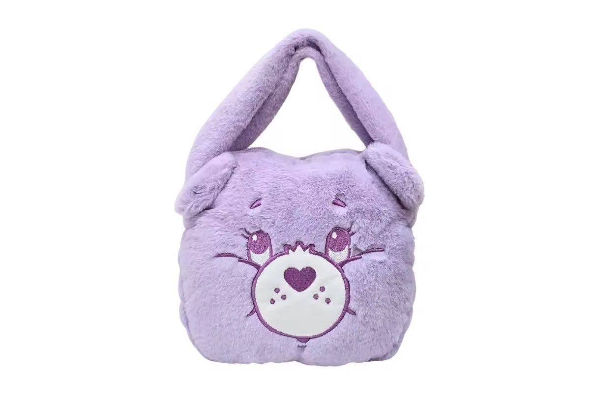 🐻✨【Moshi Moshi × Care Bears 毛毛袋】三色任你揀，超暖超可愛！
