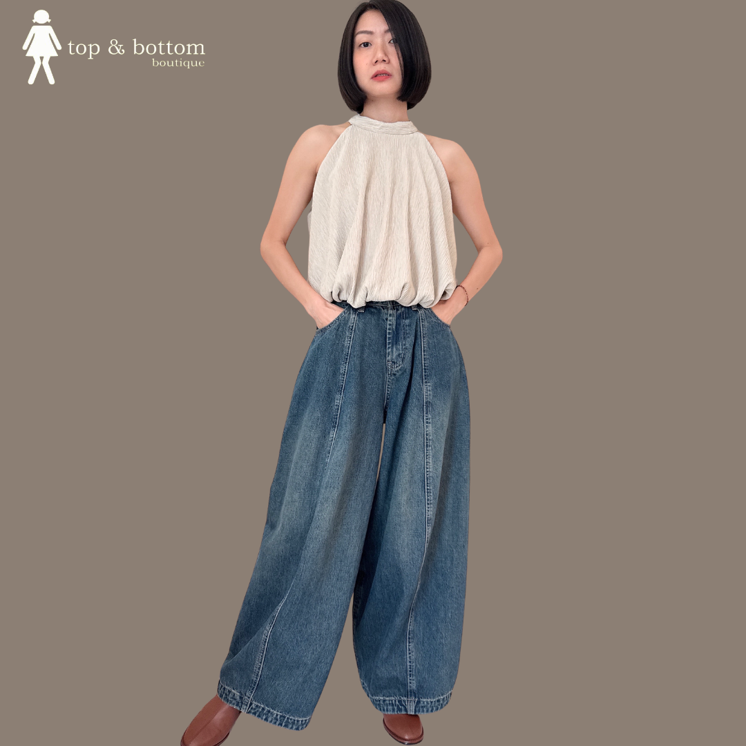 DENIM SUPER HAREM JEANS