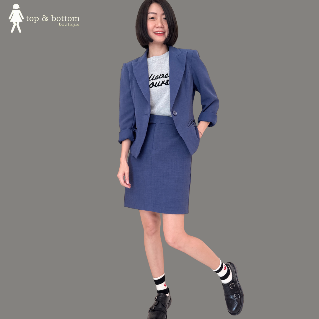 LONG SLEEVE SHORT BLAZER