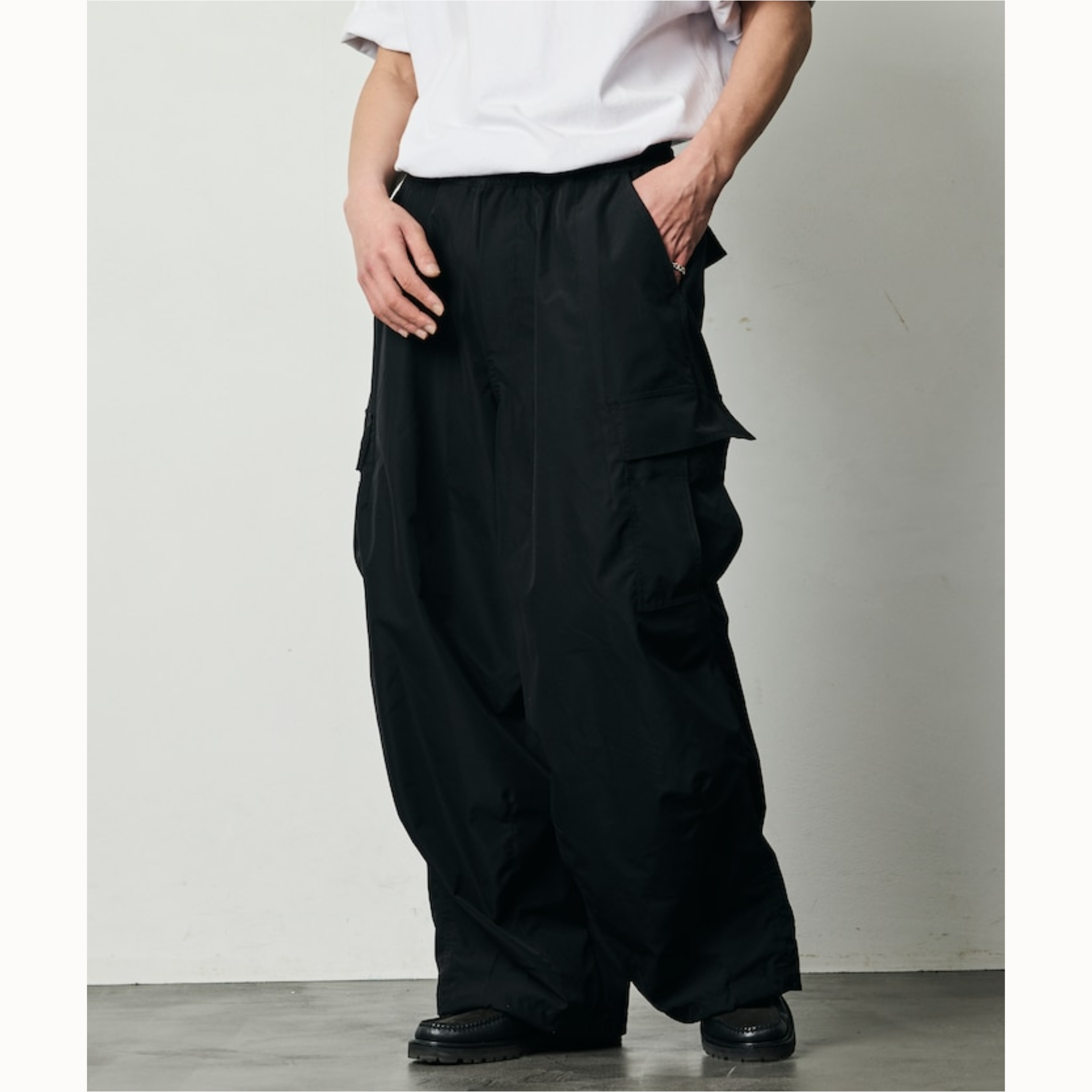 2026SS FREAK'S STORE Quick Dry Fabric Wide Silhouette Poly Ripstop Cargo Pants 抗UV 速乾 防曬 側邊 口袋 長褲 工裝褲 現貨 1243248900604