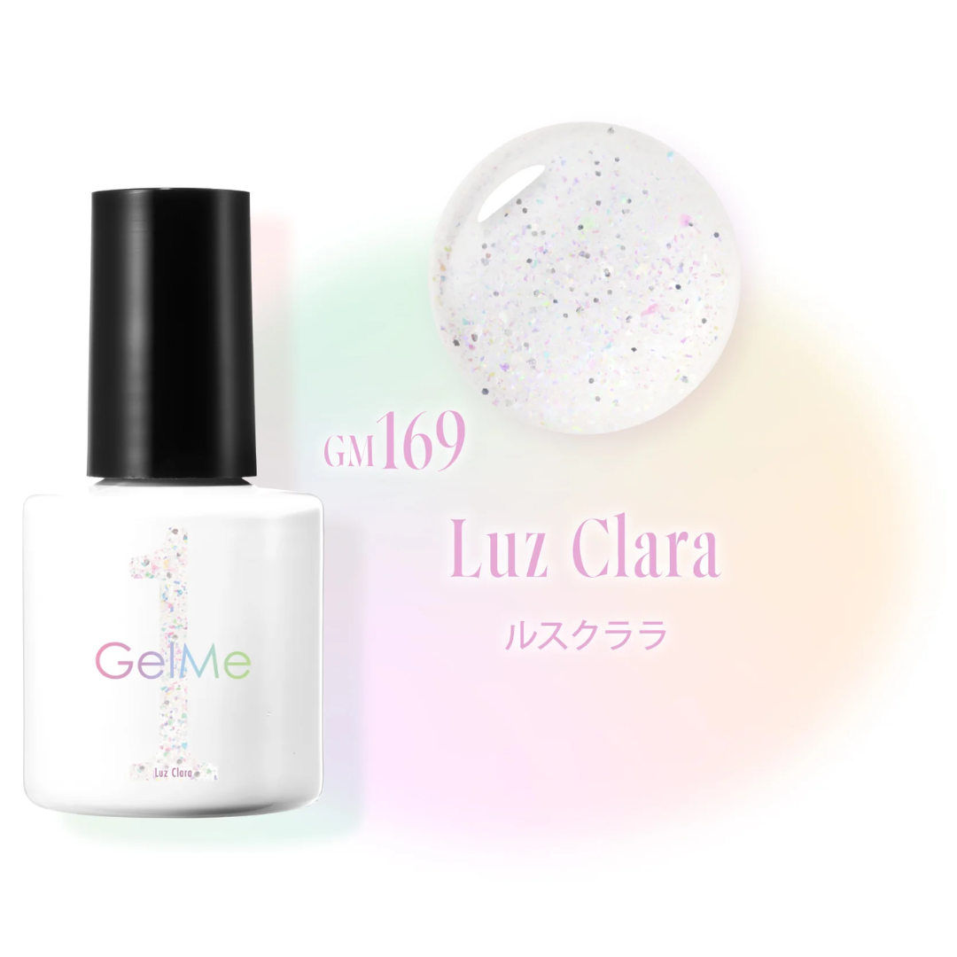 日本Gelme1可撕式凝膠Gel甲油 GM169 Luz Clara
