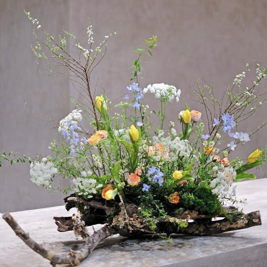 季節花藝課程【 小島嶼】