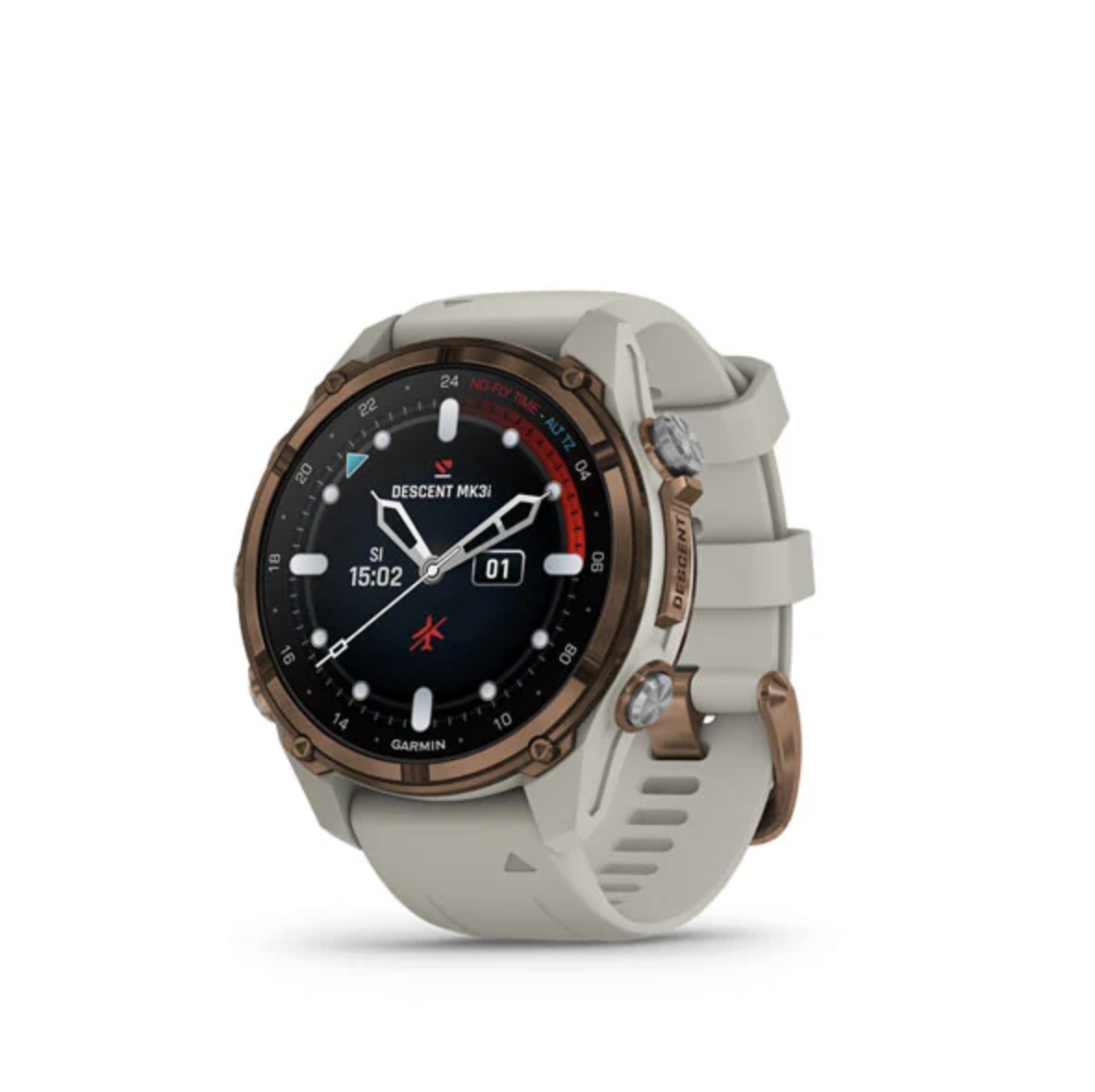 下星期到貨 - Garmin Descent Mk3i - 43mm Sapphire Titanium 多功能運動及潛水電腦錶 (中英文版本)