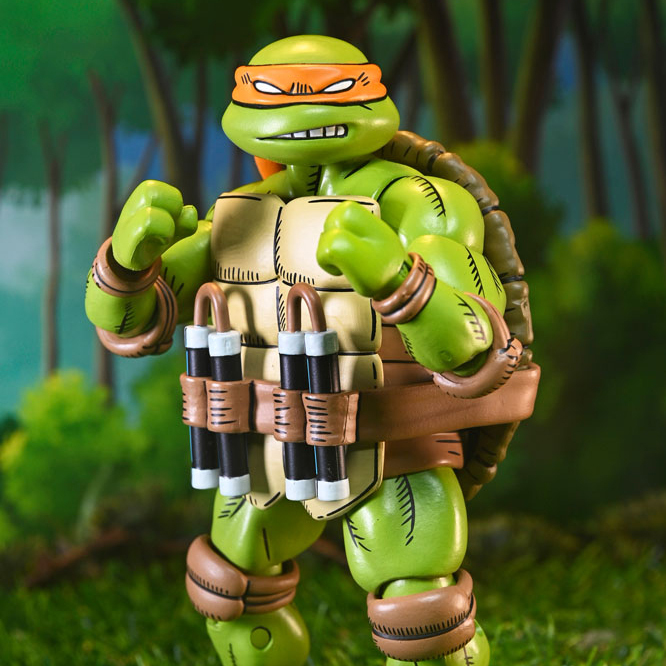 26年Q3 NECA 7吋 忍者龜 x 兔用心棒 米開朗基羅