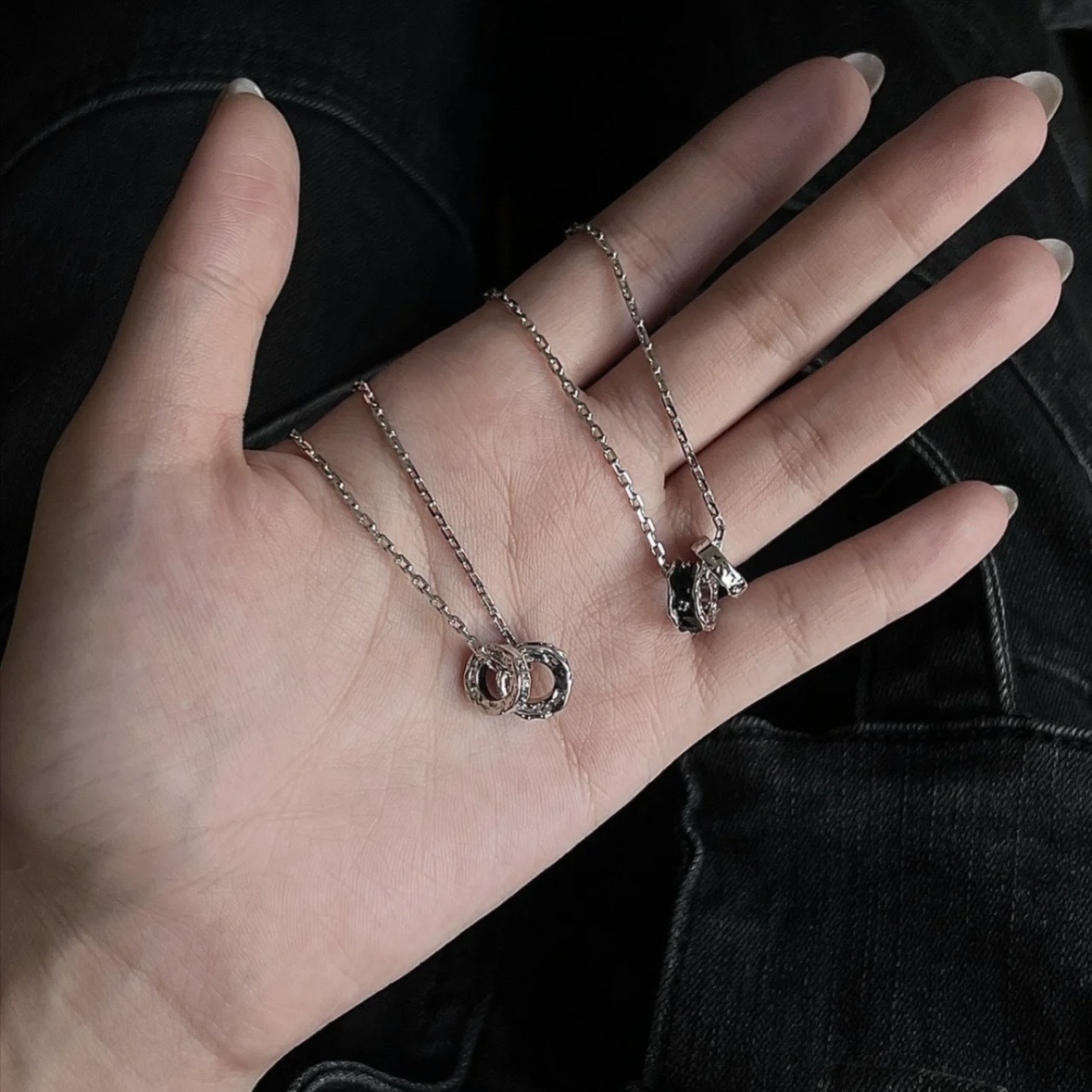 『代購商品』OINICIO 初印 高級簡約素圈項鍊 669468108