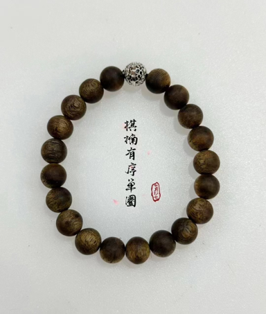 0416gz132-GZday3-沉香4月-10mm棋楠有序手鏈/個*獨家產品*(A132)