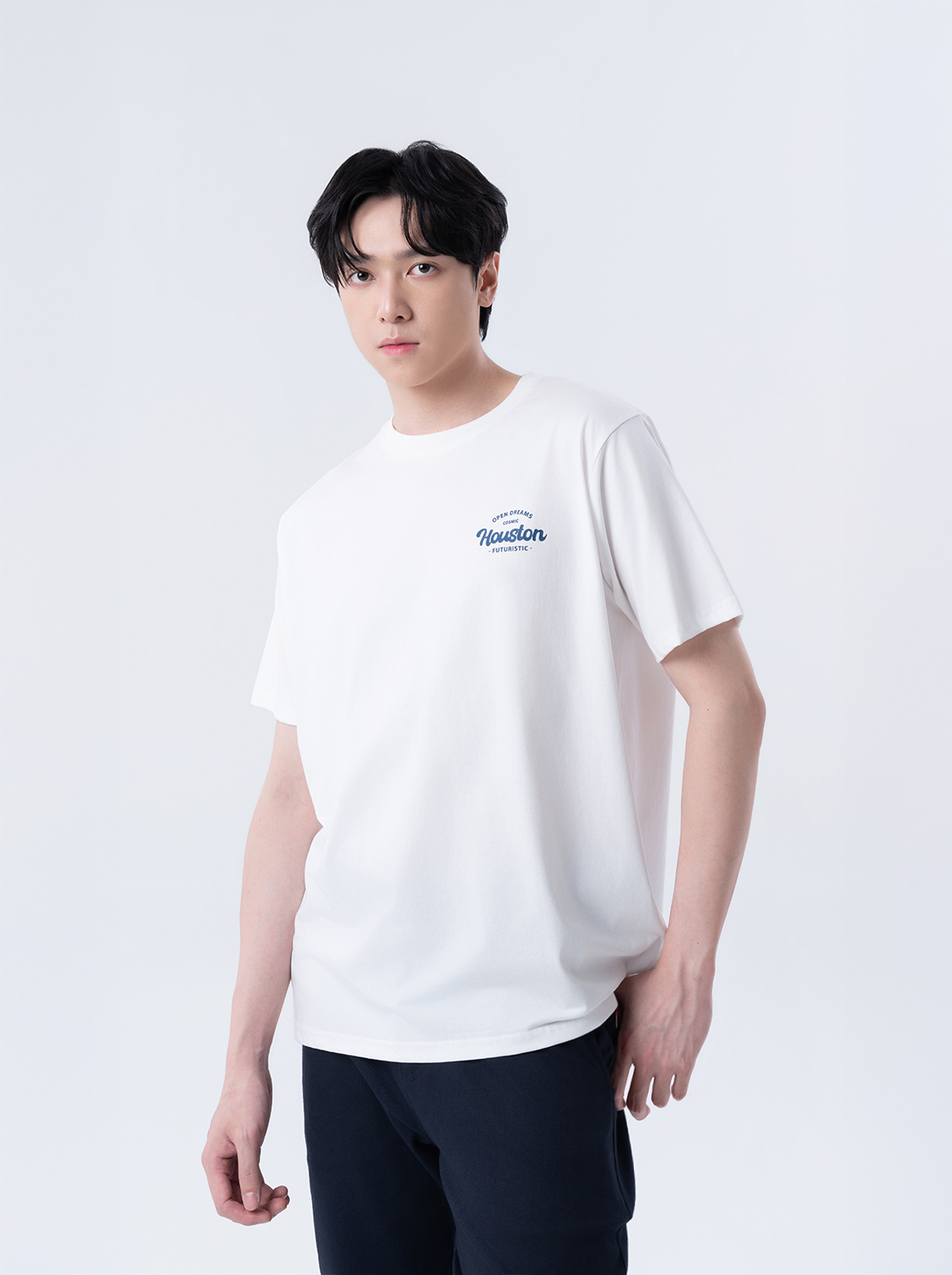 美式城市LOGO印花TEE