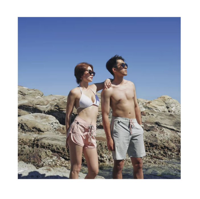 ▲Hanami 女款 海風與晚霞 極翹臀高腰速乾海灘衝浪褲