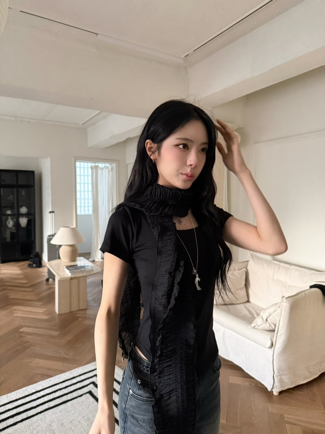 A51 3000times 氛圍感圍巾