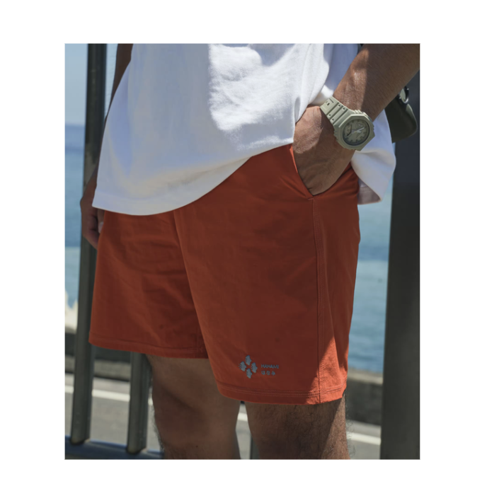 ▲Hanami 男款 海風與晚霞 極翹臀高腰速乾海灘衝浪褲