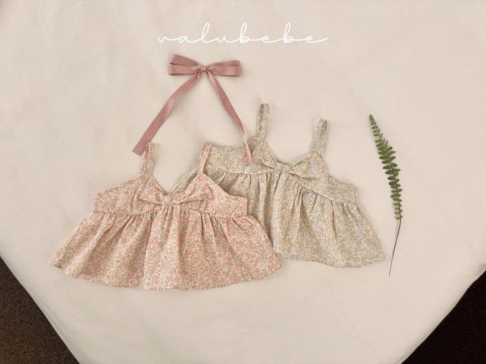 Valubebe 甜美小碎花細肩背心 / 2色