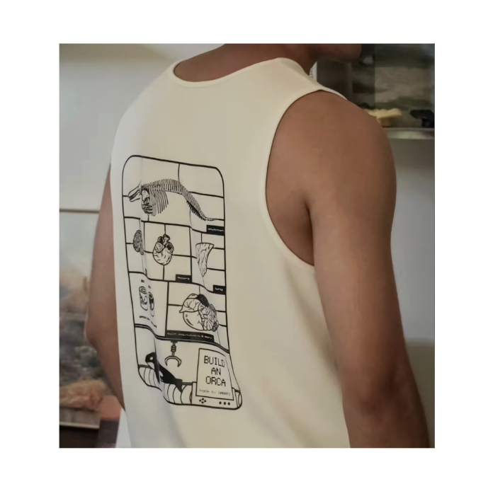 ▲Hanami 海洋夢話 虎鯨鋼彈背心