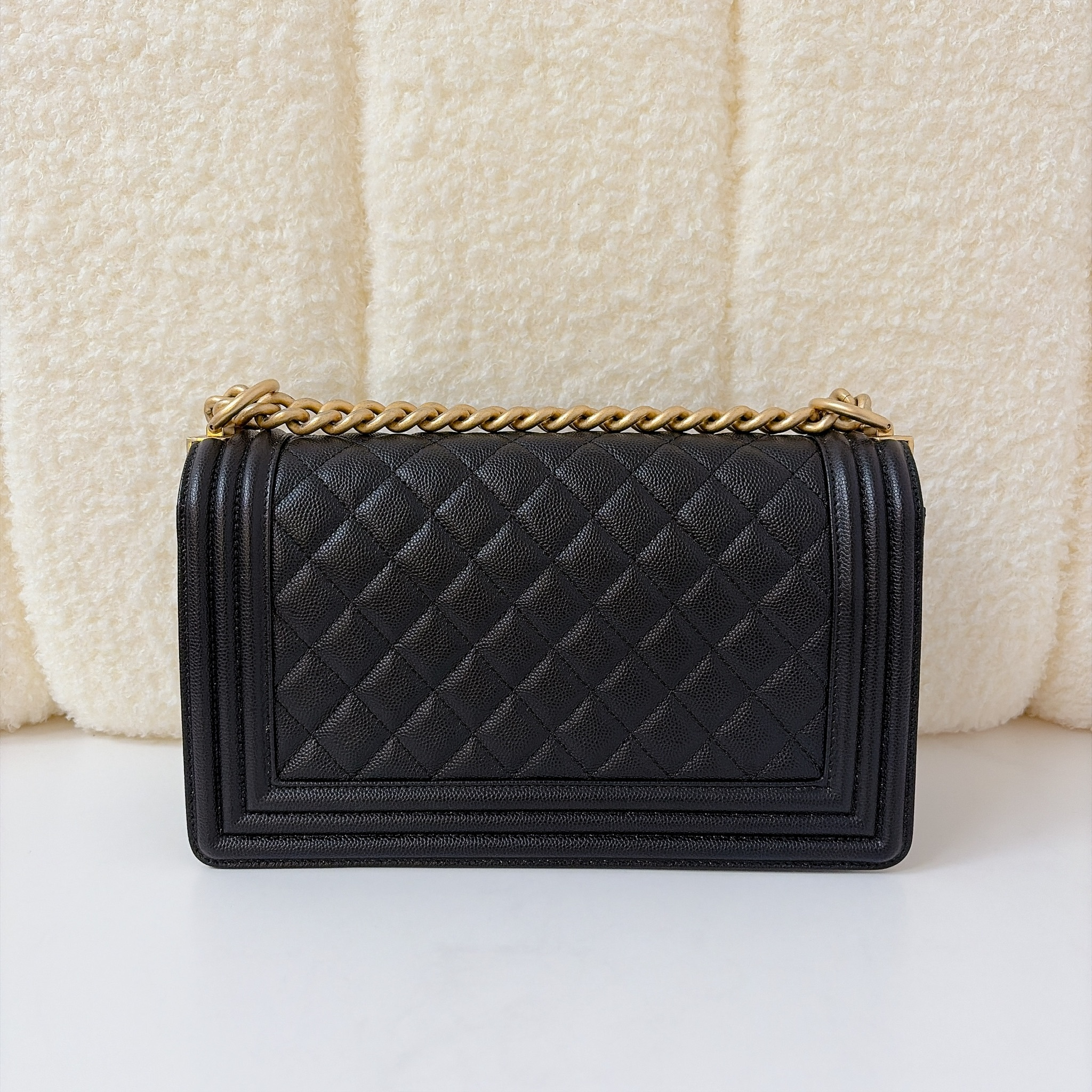 Chanel Boy Flap Bag - Black / GHW