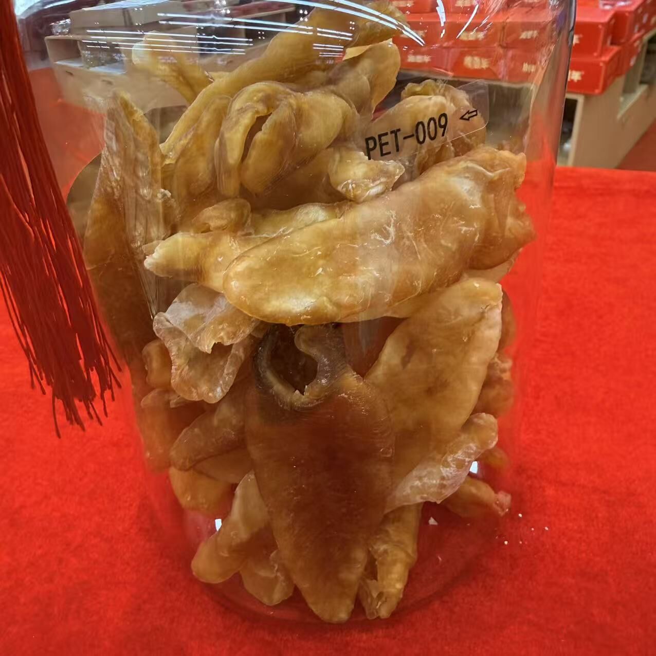 0415gz26-GZday2--慶豐年-20頭黃花膠500g 頭10單送150g羊肚菌（A26）