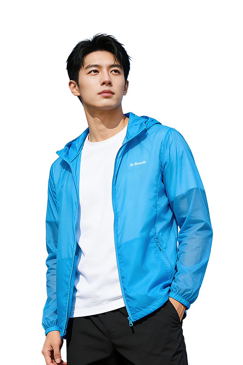 CTRism超輕透連帽防曬外套｜男款 9012( 防曬衣 透氣  抗UV 空調外套 冷氣房外套)