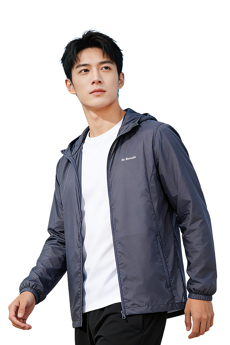 CTRism超輕透連帽防曬外套｜男款 9012( 防曬衣 透氣  抗UV 空調外套 冷氣房外套)