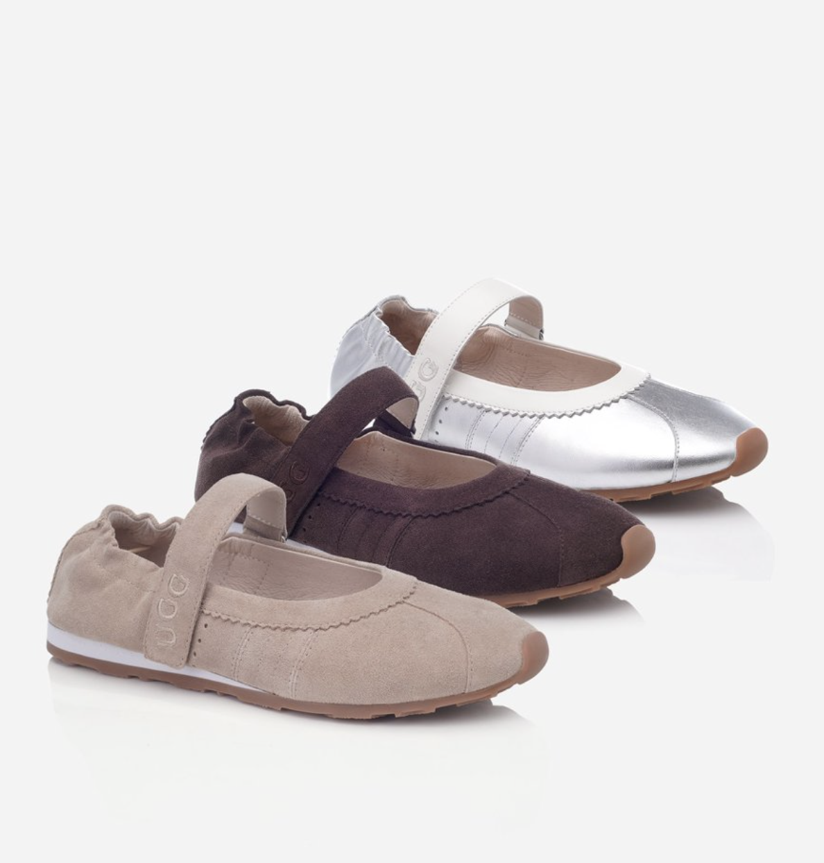 【2026春夏款3色入】UGG Ozlana Mary Jane Soft Flat