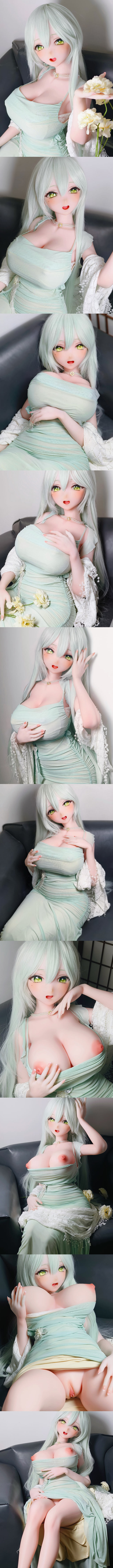 愛莎貝兒娃娃 月見琥珀 RAHC-163CM-全矽膠 acg cartoon silicone sex doll