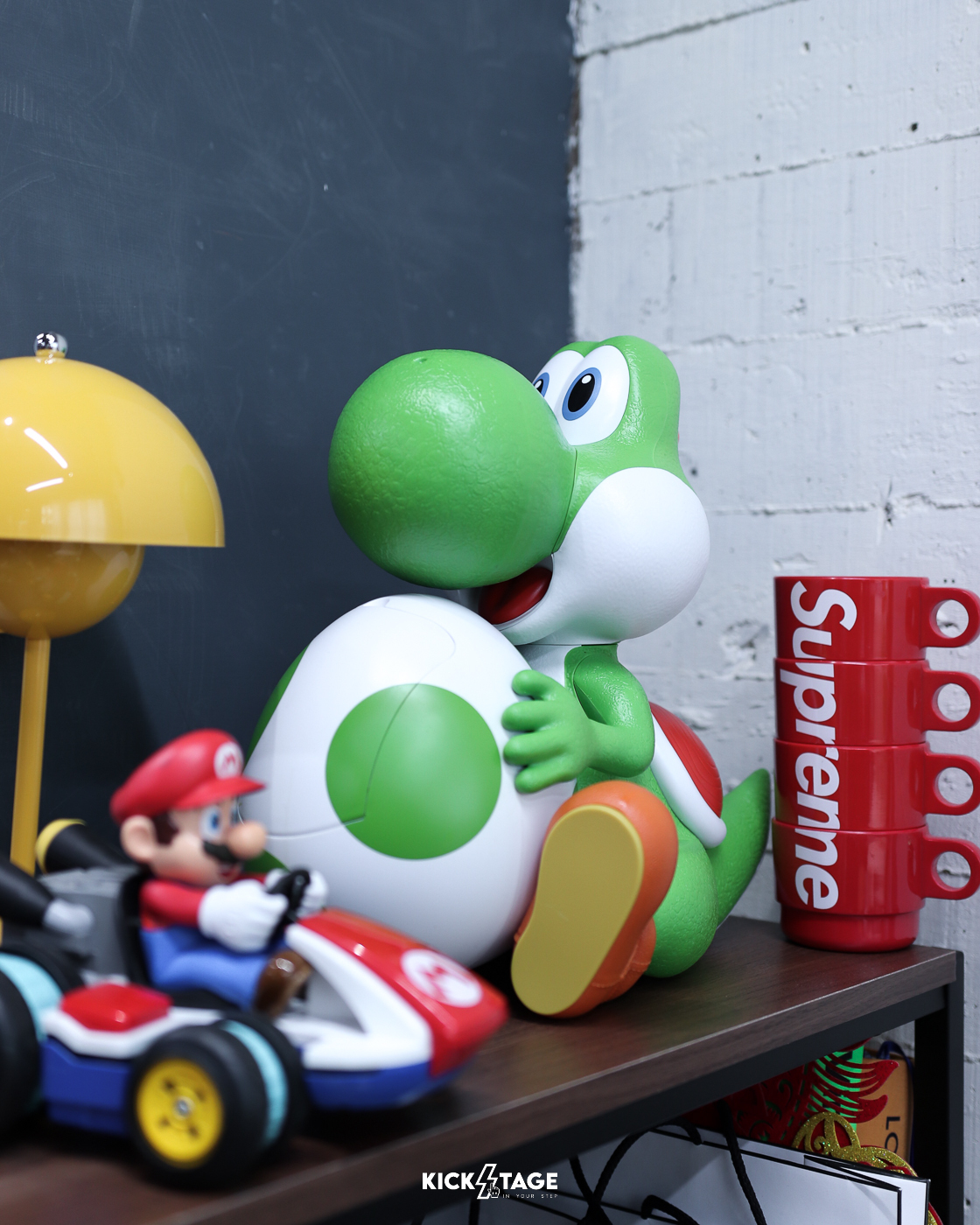 SUPER MARIO YOSHI POPCORN BUCKET 任天堂 銀河瑪利歐 樂園 爆米花筒 置物盒 耀西【SM004-YOSHI】