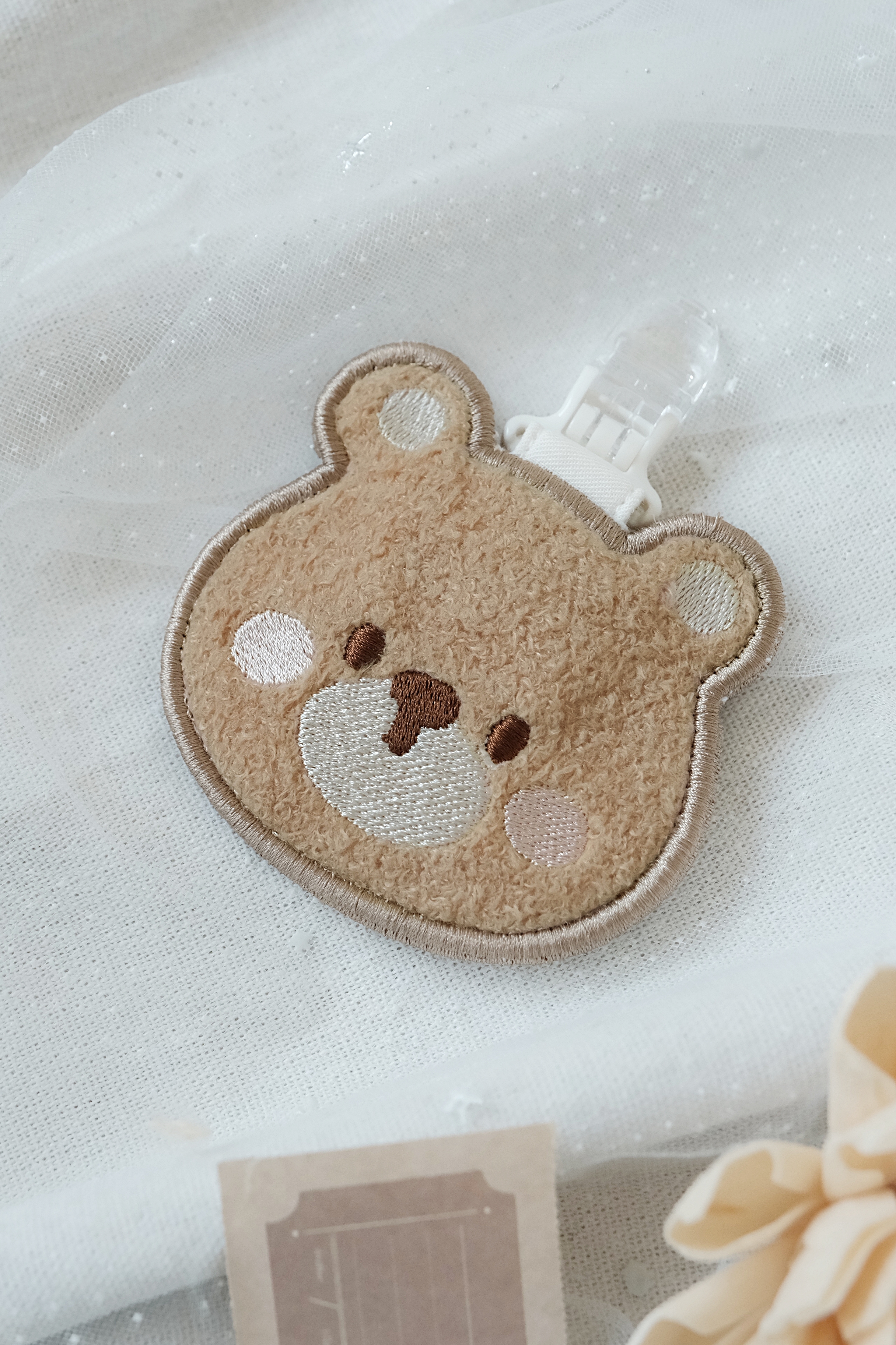 Hi Y.P store-刺繡平安符袋-獨家設計-軟糖熊