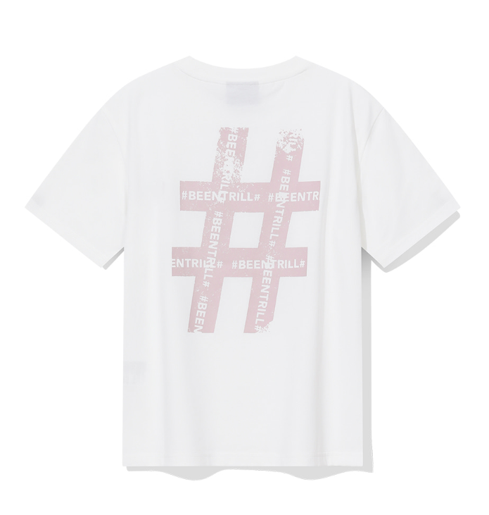 【直播】BEENTRILL LX0415609 女裝復古LOGO短袖上衣 (BA262TS503)