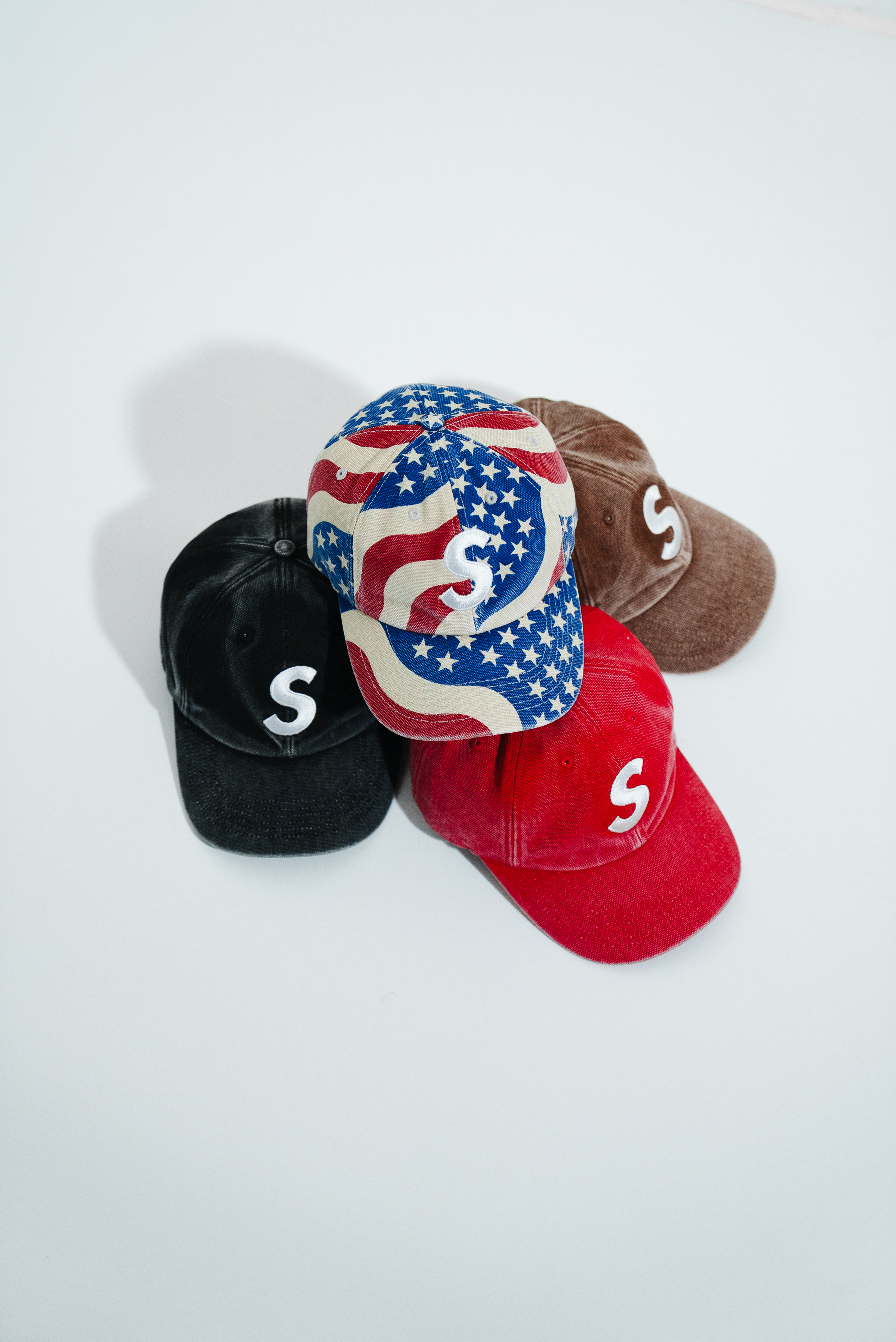 【Focus Store】現貨秒發 Supreme SS26 Week5 Pigment Coated S Logo 6 Panel 六分割帽 四色
