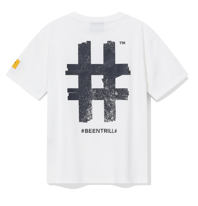 【直播】BEENTRILL LX0415610 女裝印章LOGO短袖上衣 (BA262TS505)
