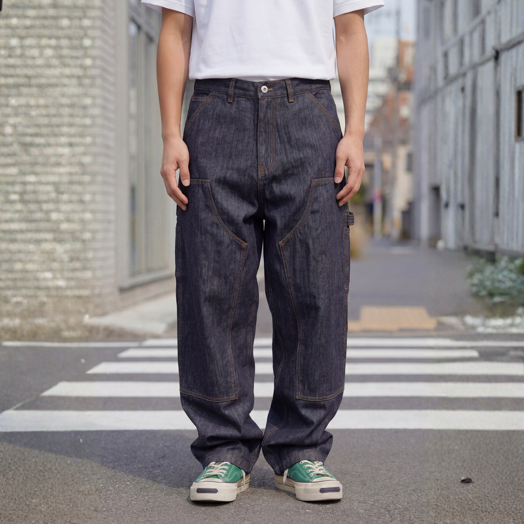 超舒適萊賽爾原色B01雙膝工作褲