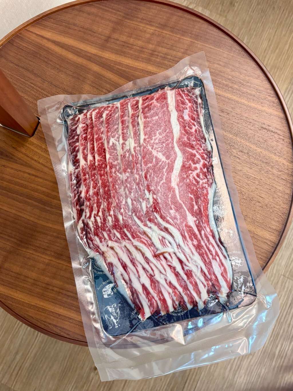 美國 STAR RANCH 黑毛安格斯BLACK ANGUS 肩胛肥牛火鍋片 220g