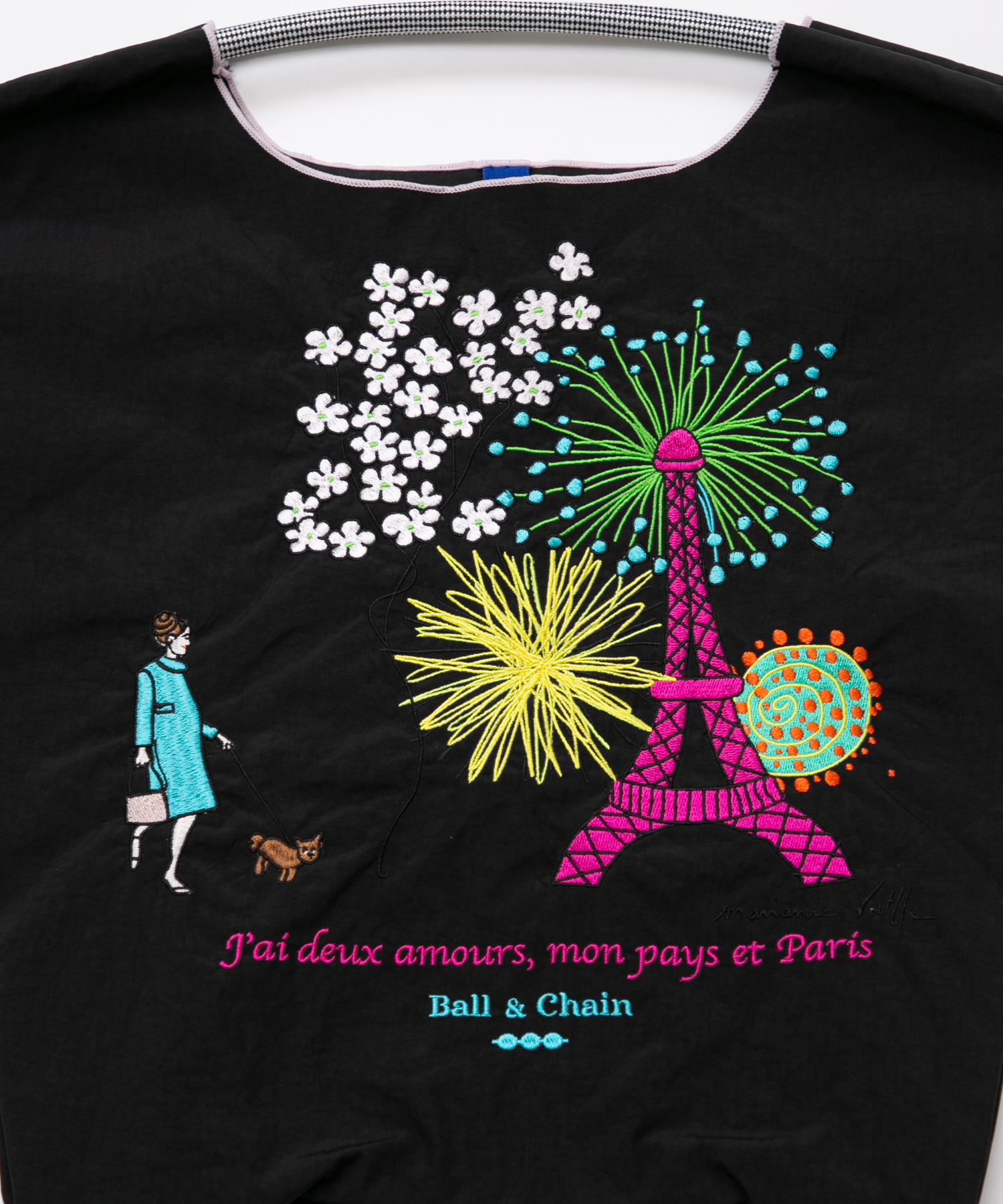 MARIANNE BATTLE PARIS (M) 黑 36300101