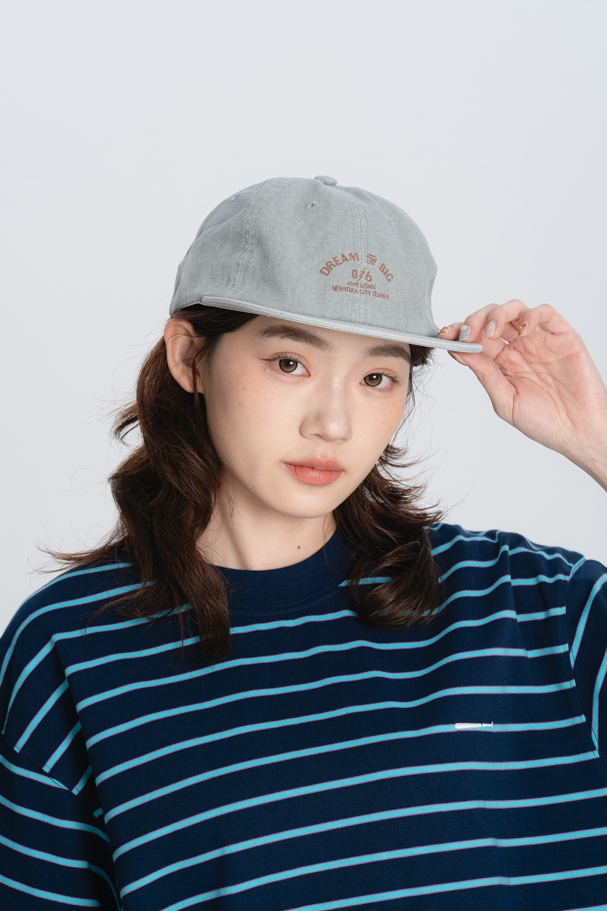 美式復古刺繡鴨舌帽 4色