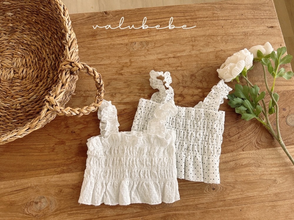 Valubebe 抓褶娃娃背心 / 2色