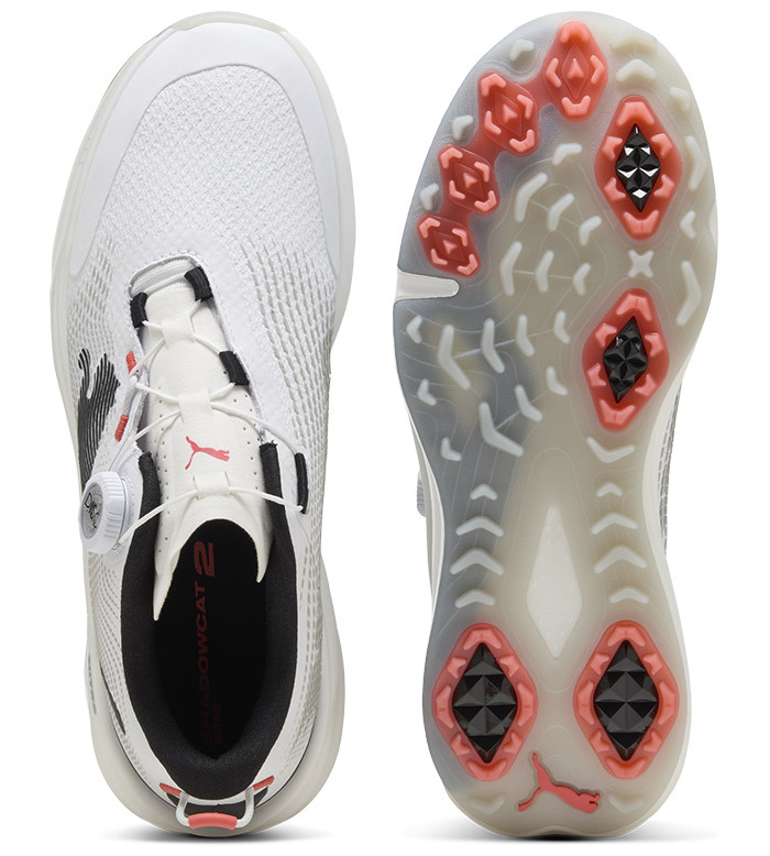 PUMA Shadowcat NITRO 2.0 DISC 男鞋(無釘) #312991-01 ,白/黑