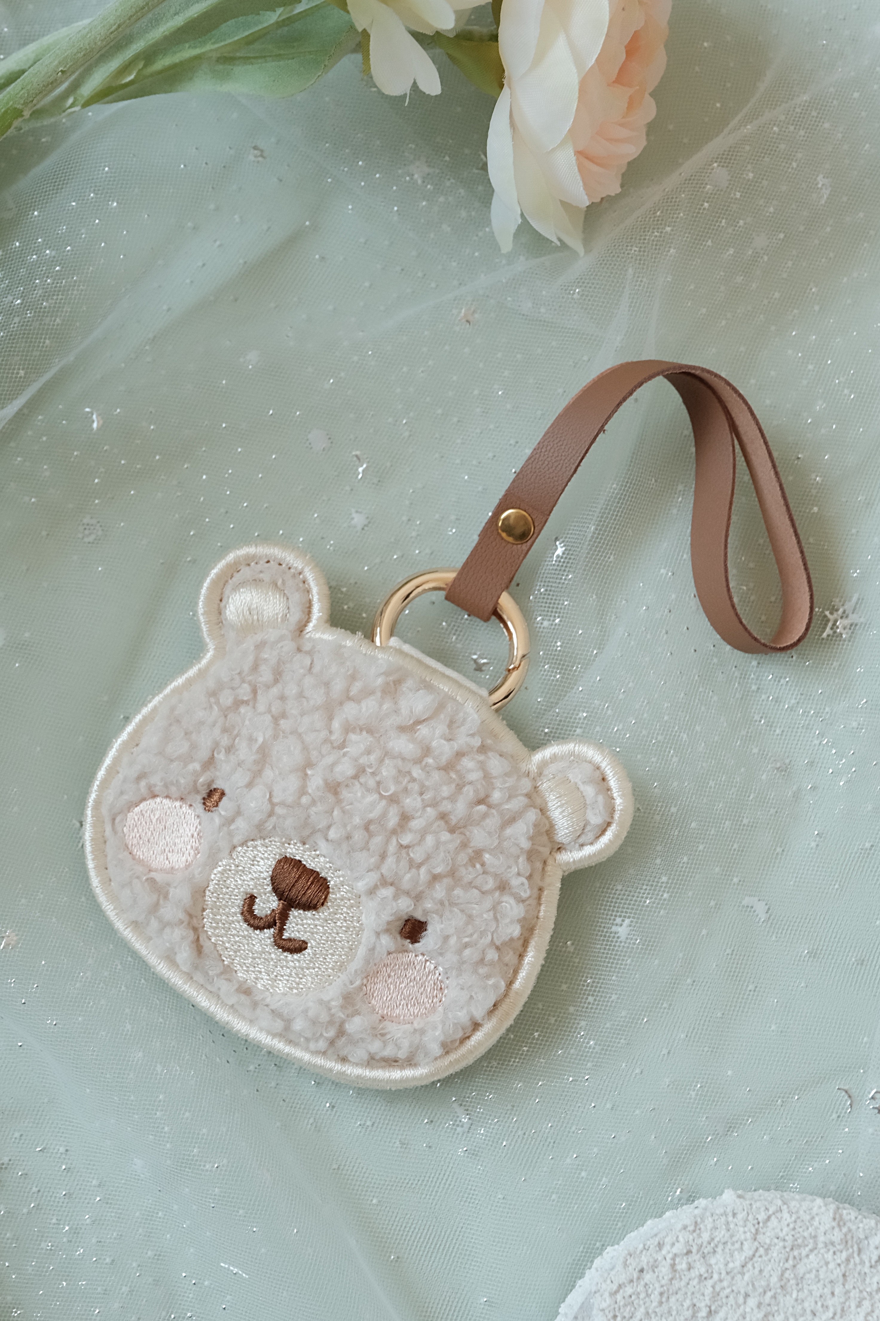 Hi Y.P store-刺繡萬用皮飾-獨家設計-派對熊同款