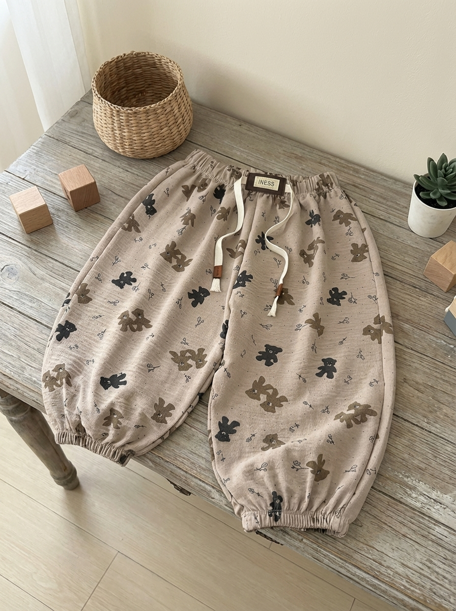 餅乾小熊 防蚊褲