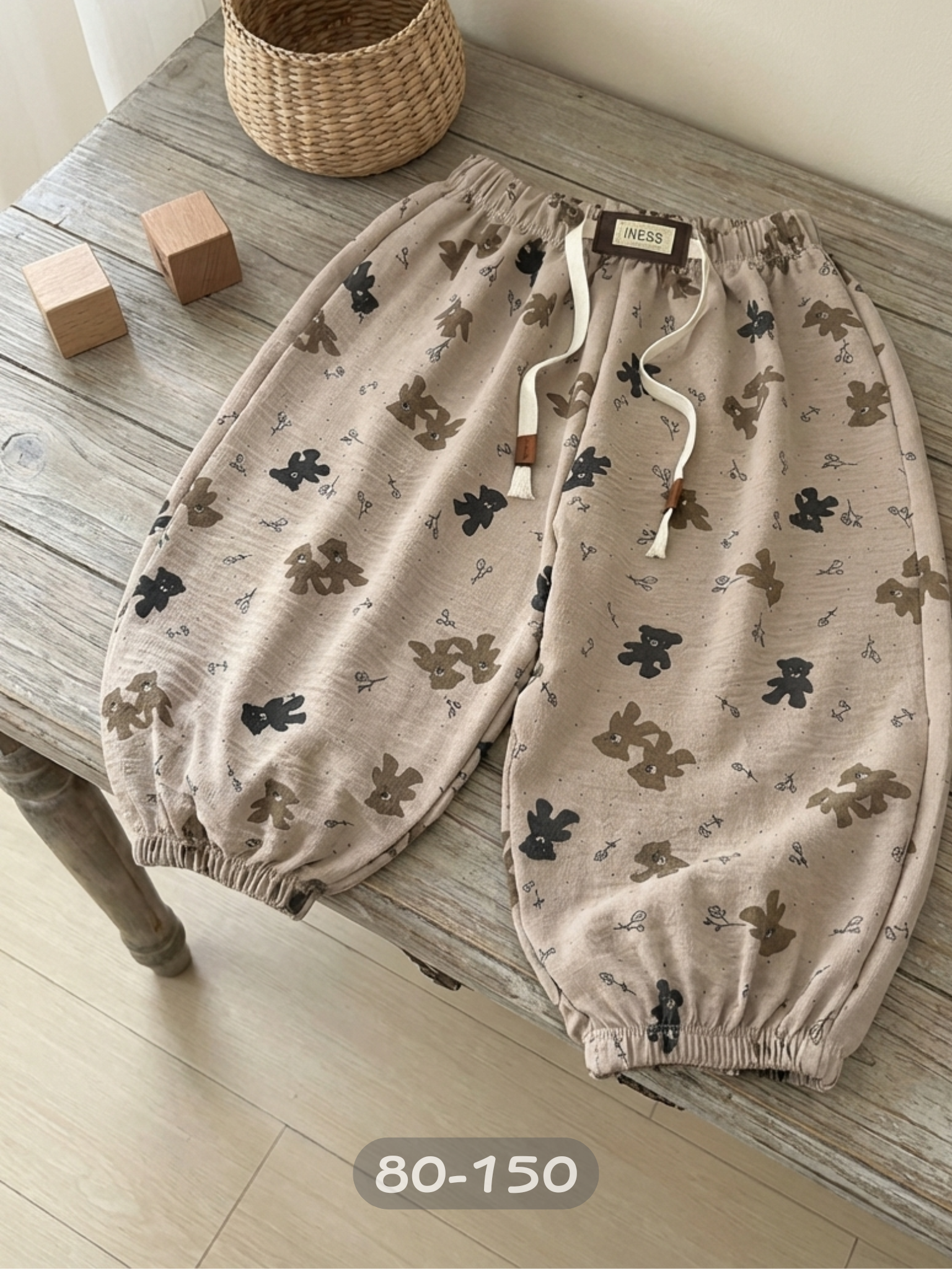 餅乾小熊 防蚊褲