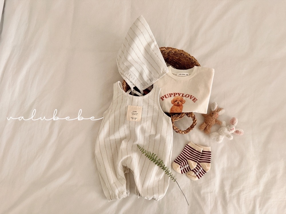Valubebe 條紋連身衣 / 2色