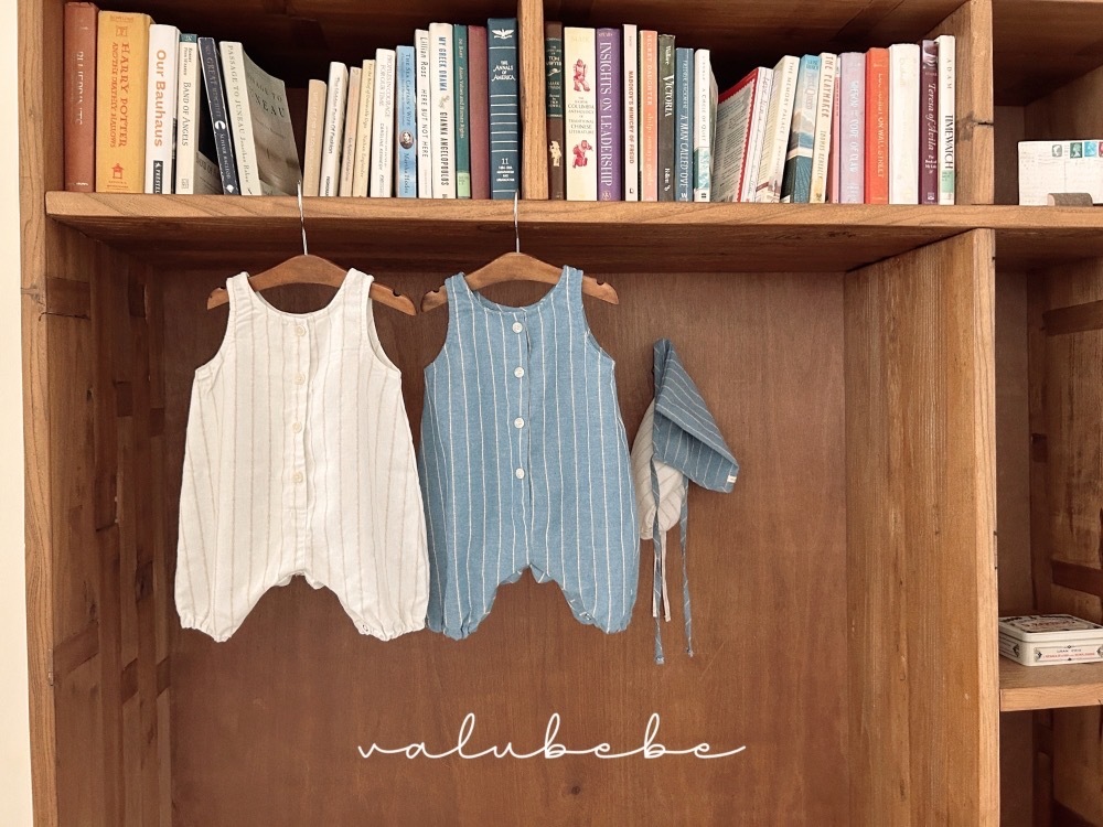 Valubebe 條紋連身衣 / 2色