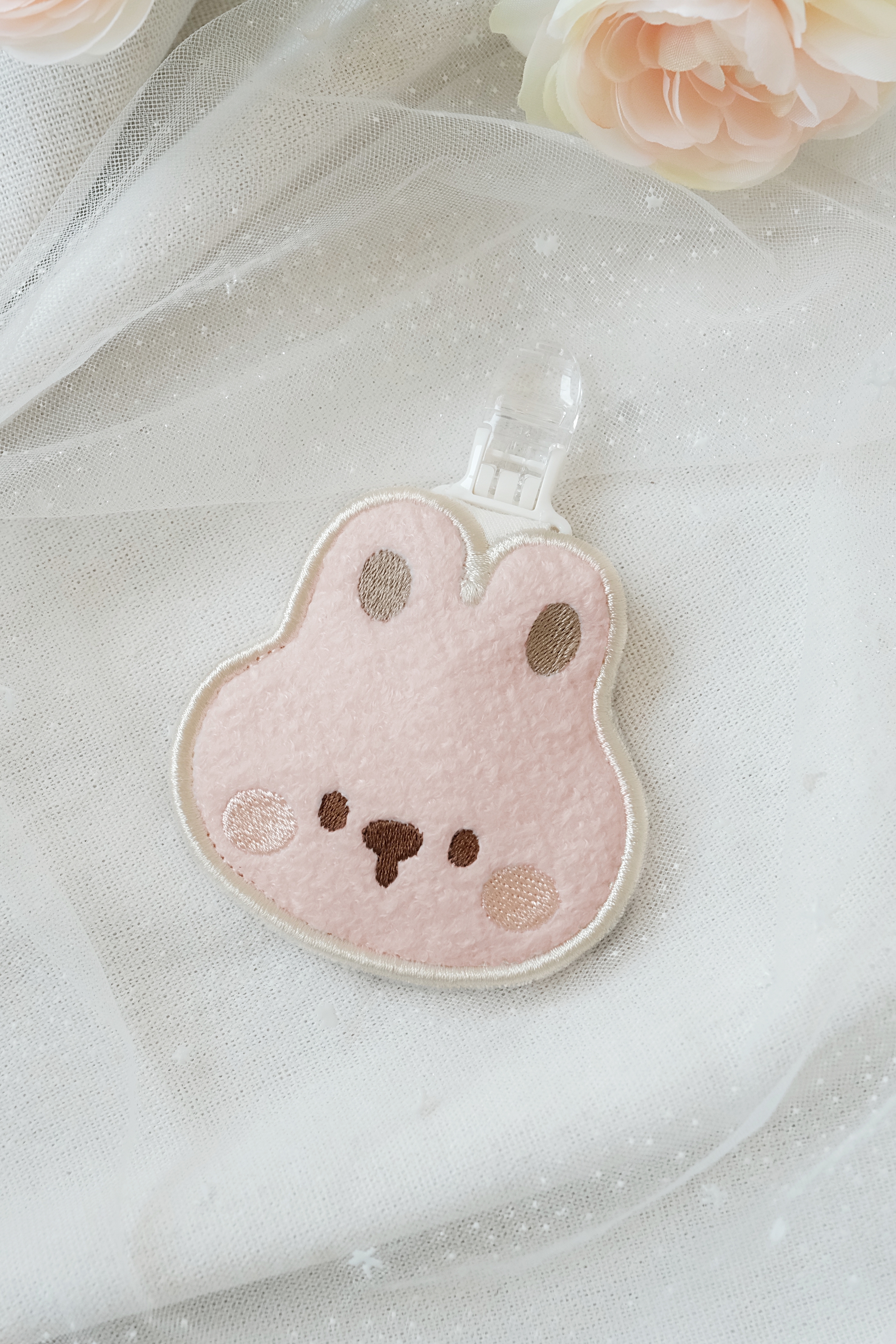Hi Y.P store-刺繡平安符袋-獨家設計-軟糖兔