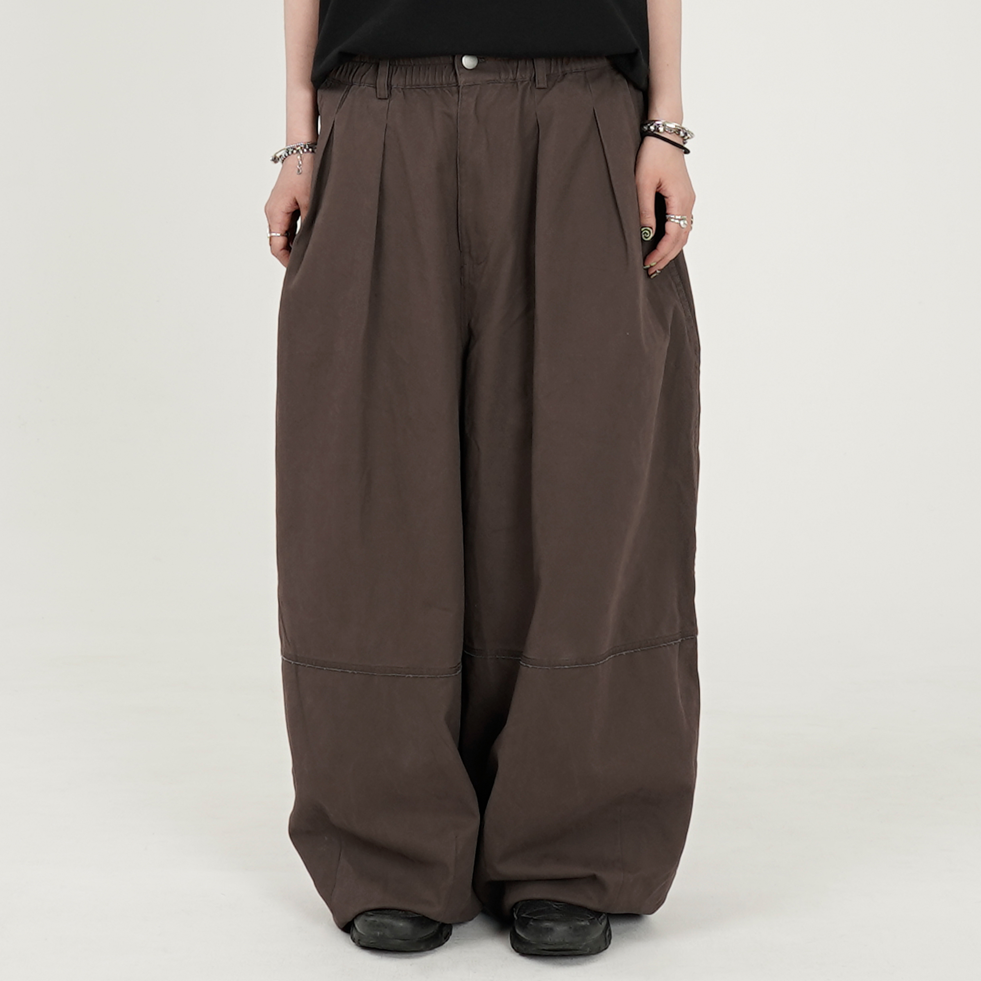 OPOISM 3.0 Overlock Stitching Cocoon Pants
