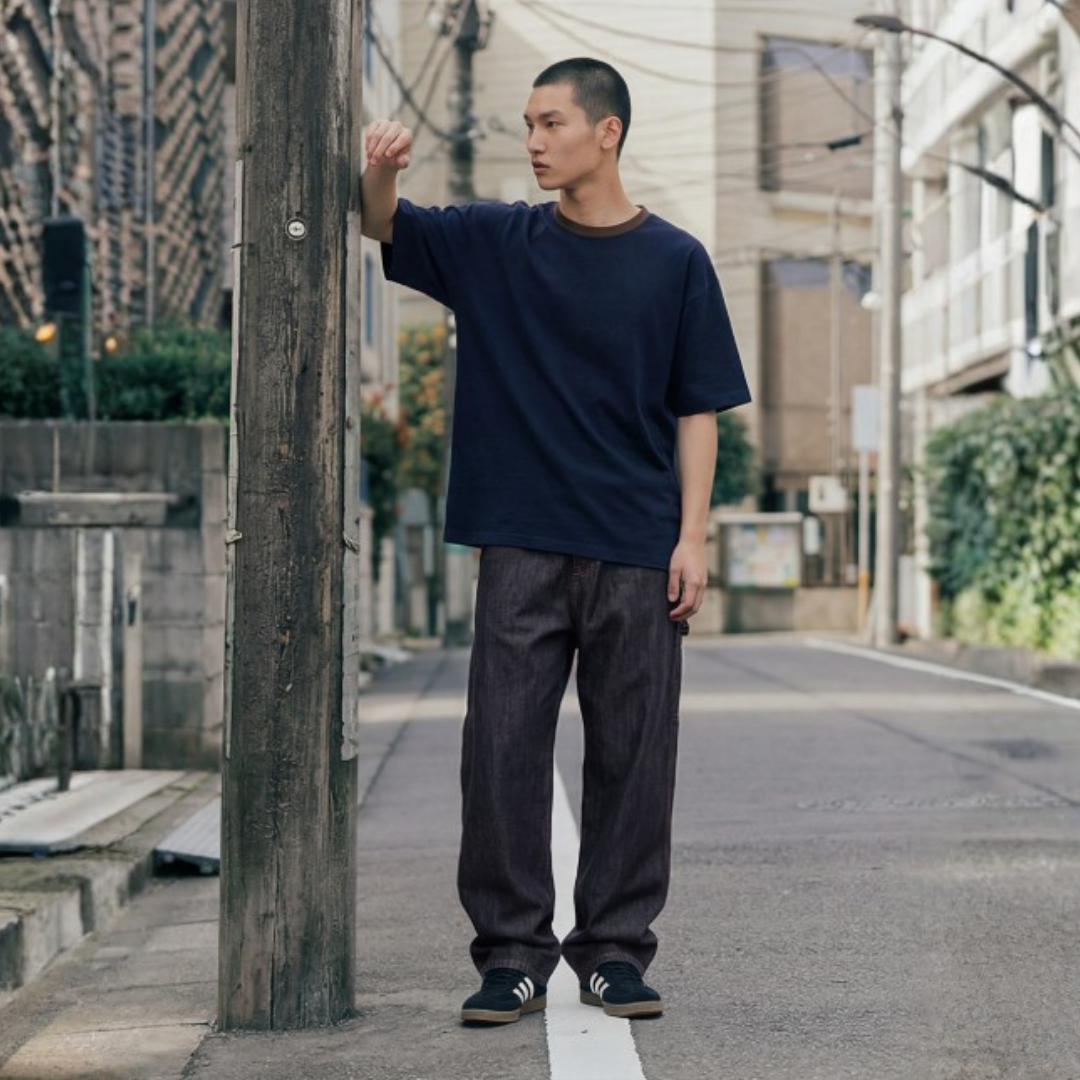 12OZ超舒適萊賽爾原色工裝牛仔褲