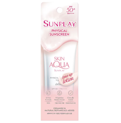 萬秀雷敦 Sunplay Skin Aqua 純物理礦物防曬調色霜 SPF50+ 面部專用 50ml