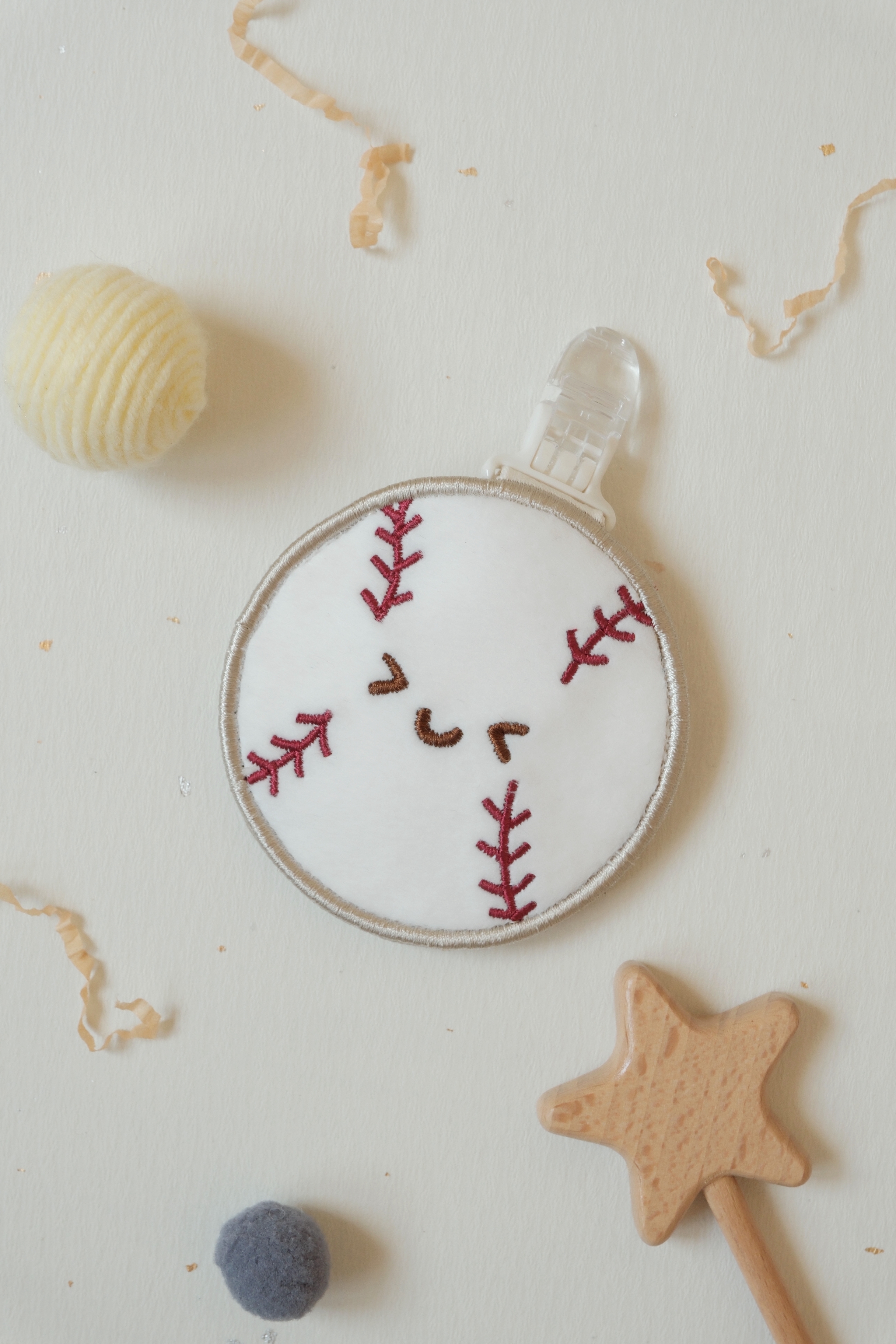 Hi Y.P store-刺繡平安符袋-獨家設計-棒球