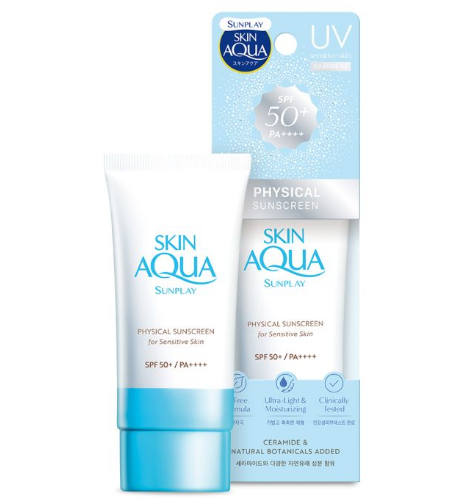 萬秀雷敦 Sunplay Skin Aqua 純物理礦物防曬 SPF50+ 面部專用 50ml
