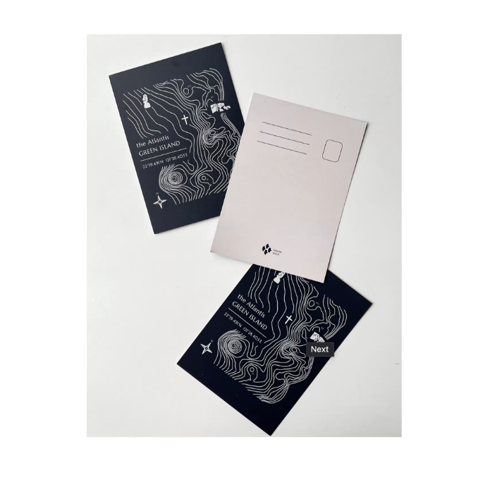 ※Hanami 亞特蘭提斯明信片